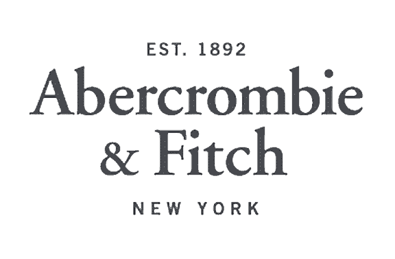 Abercrombie & Fitch logo - Abercrombie & Fitch hired Platon Graphics to start designing their banners