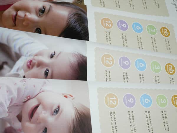 Babies on high quality paper stock using lambda jet Printing technologies like lambda jet is a great way to show your child on quality paper stock