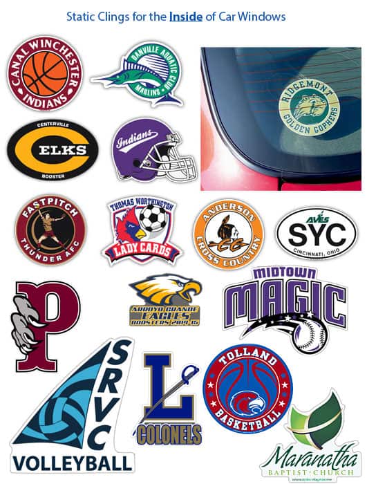 RJGmyPc a bunch of stickers that are on the side of a car.