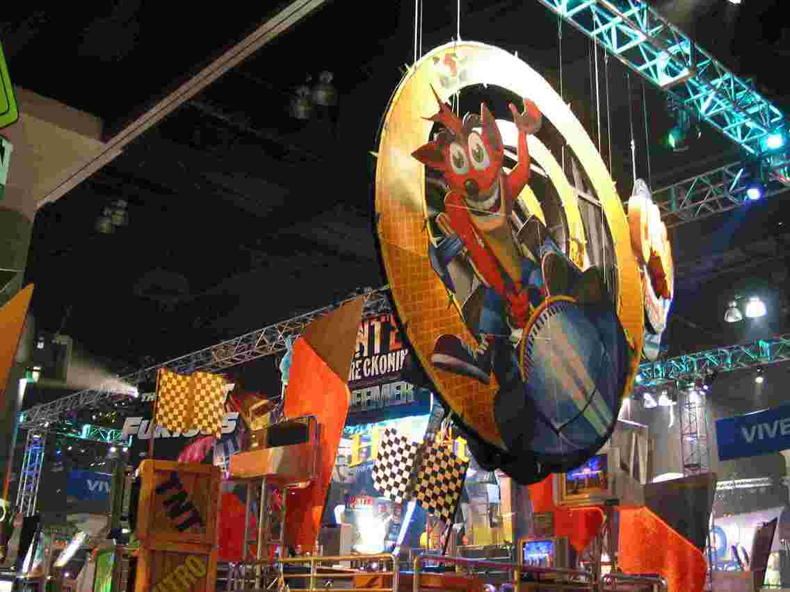 IMG_1117 a large sign hanging from the ceiling of a building.