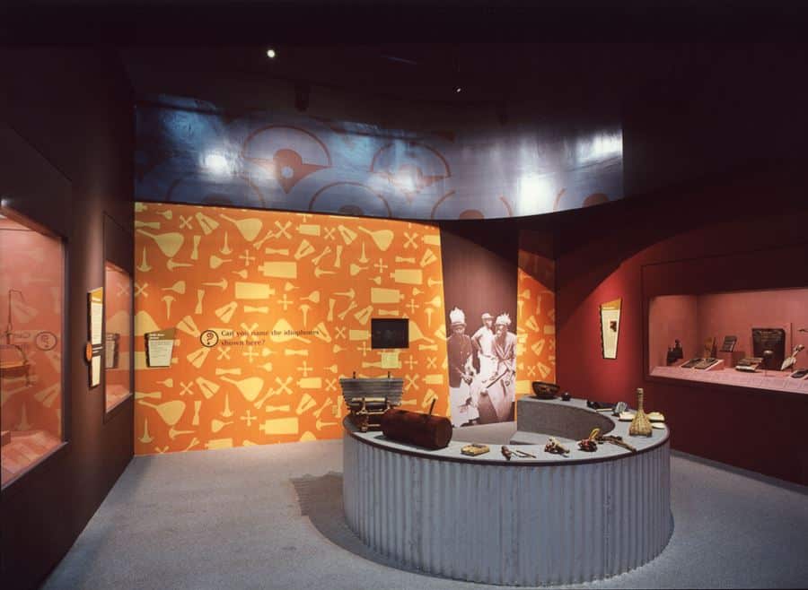 LACMAAFR a room filled with lots of different types of jewelry.