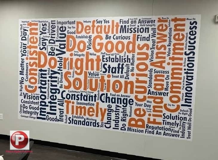 Custom Wall Wraps And Mural Wall Decals