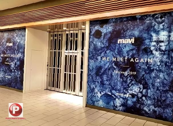 Customized Vinyl Wall Wraps For Showrooms