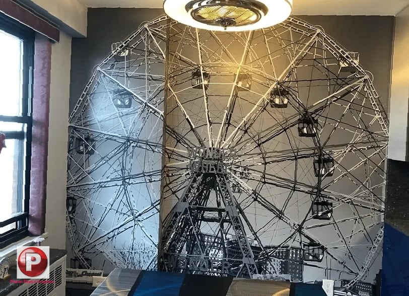 Graphic Wall Wraps For Businesses In La
