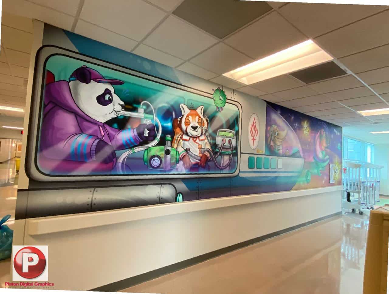 High School Wall Graphics In Los Angeles