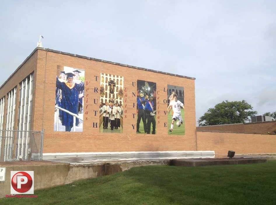High School Wall Vinyl Wraps In Los Angeles