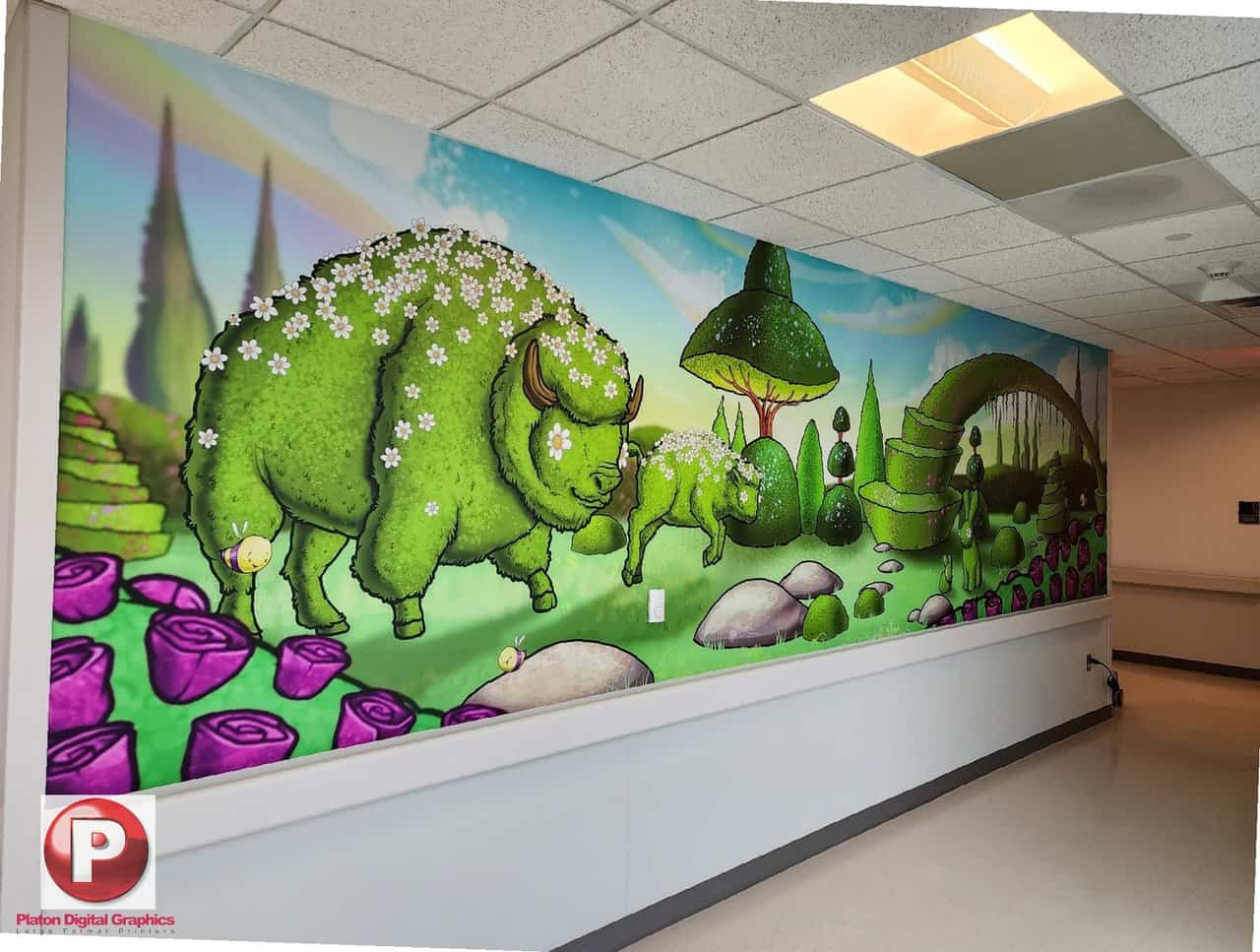 Interior Wall Vinyl Wraps In La