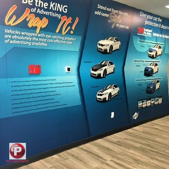 Los Angeles Branding Wall Wraps