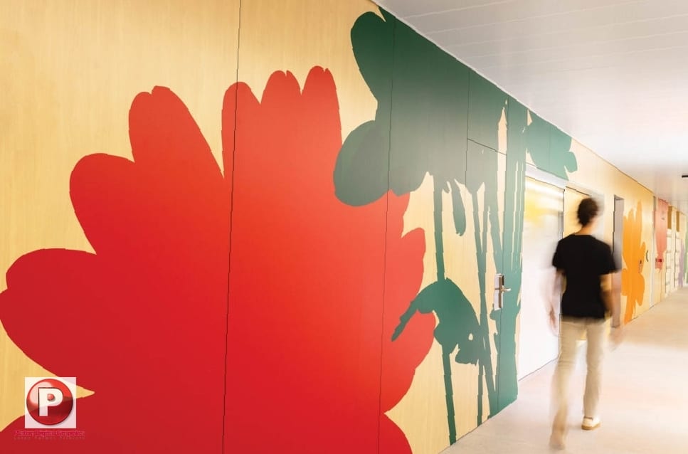 Los Angeles Elevator Lobby Wall Wraps