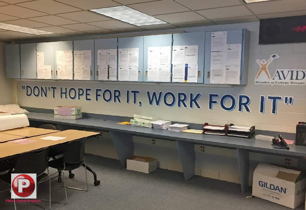 Los Angeles High School Wall Wraps