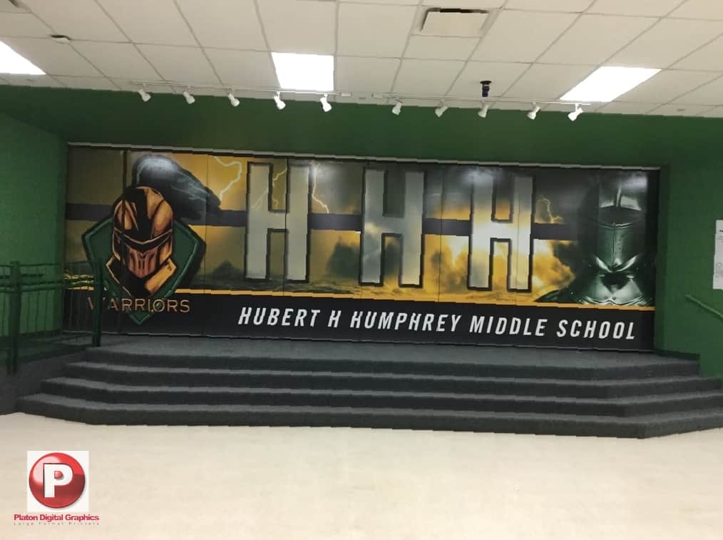 Los Angeles Middle School Wall Wraps