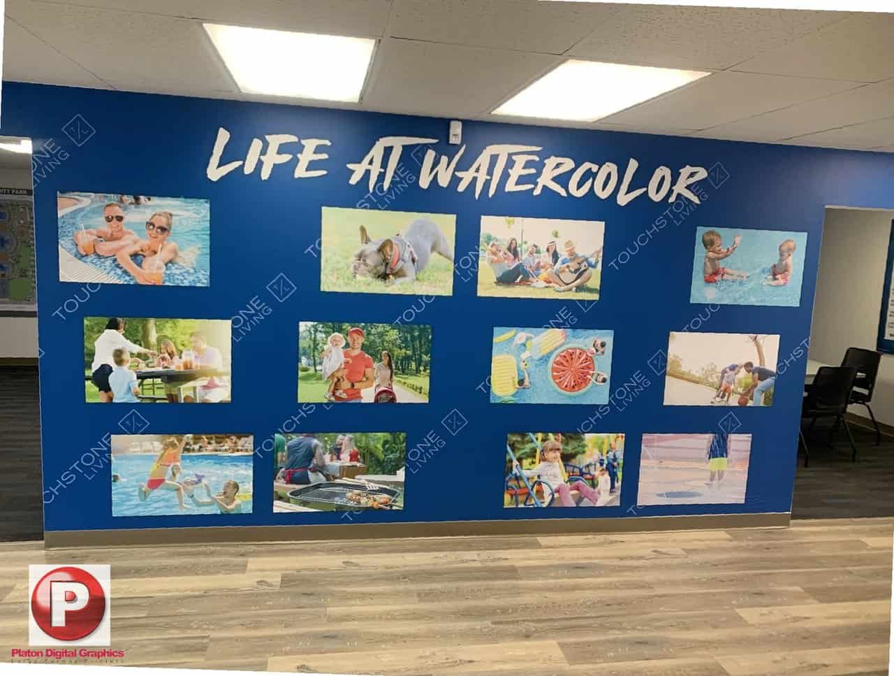 Los Angeles Office Wall Vinyl Wraps