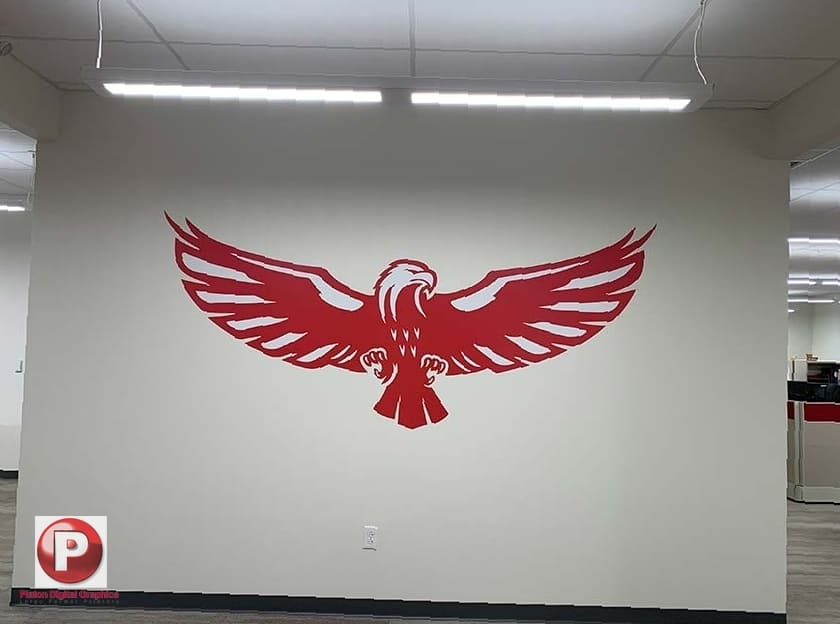 Mall Corridor Vinyl Wrap Wall Art