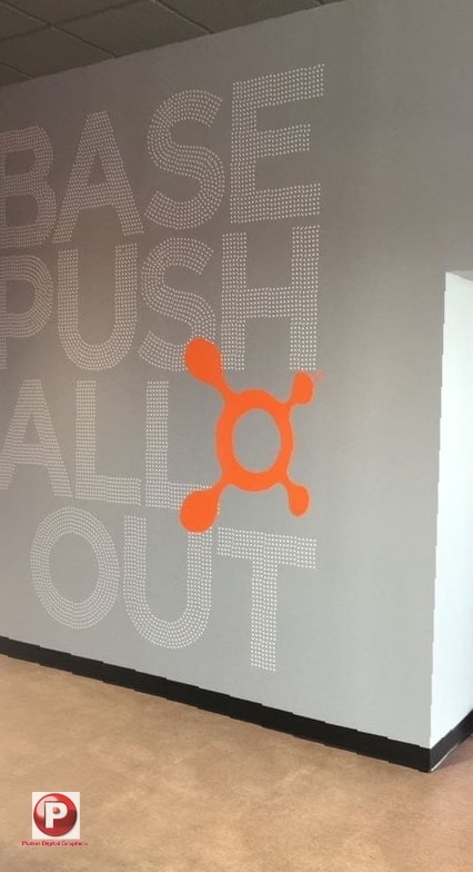 Mall Entrance Vinyl Wall Wraps
