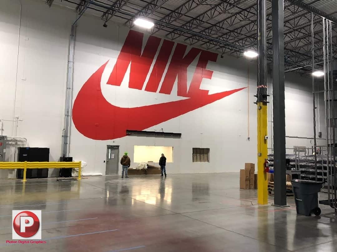 Mall Entrance Wall Wraps