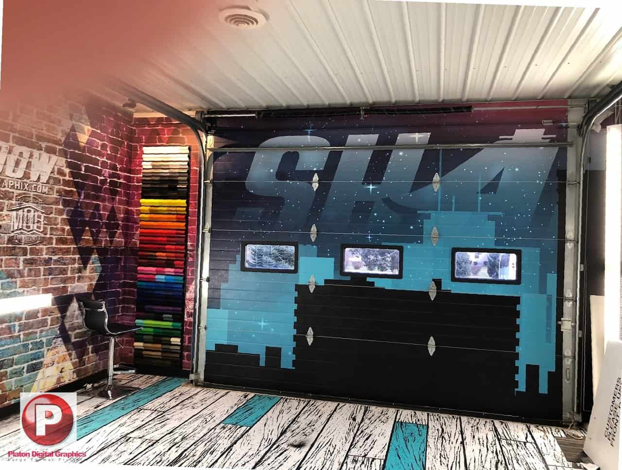 Mall Wall Branding