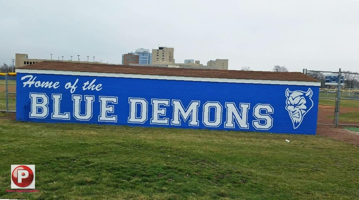 Middle School Wall Wraps In Los Angeles