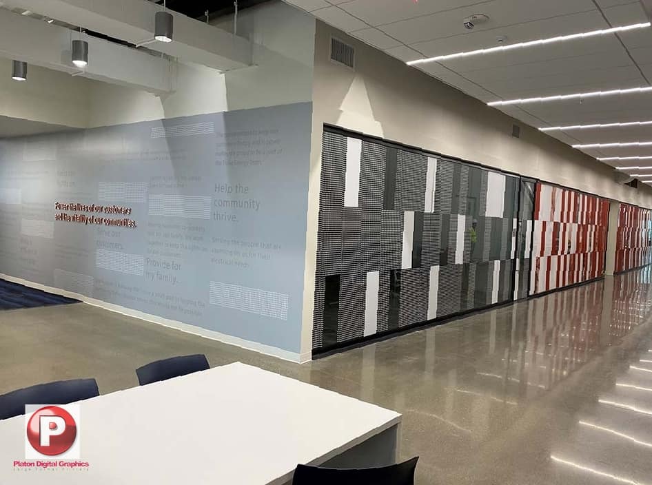 Office Wall Vinyl Wraps In Los Angeles