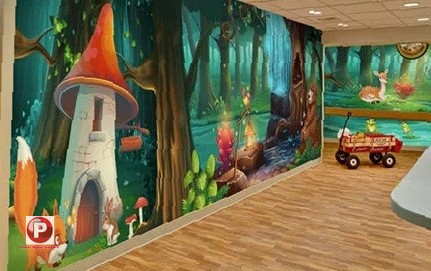 Showroom Vinyl Wall Branding Services