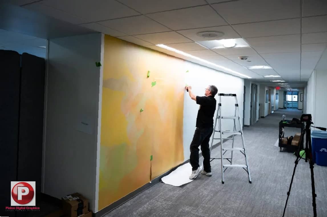 Vinyl Wall Wraps For Mall Branding