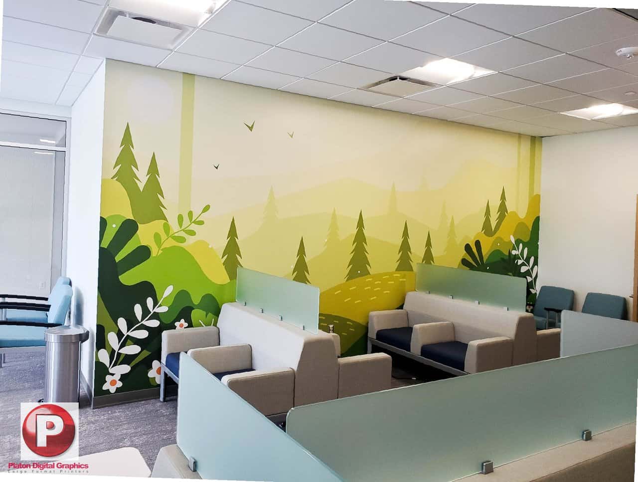 Wall Vinyl Graphics Production For Los Angeles