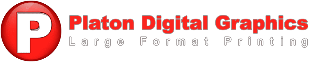 Platon Digital Graphics Logo - Large Format Printing