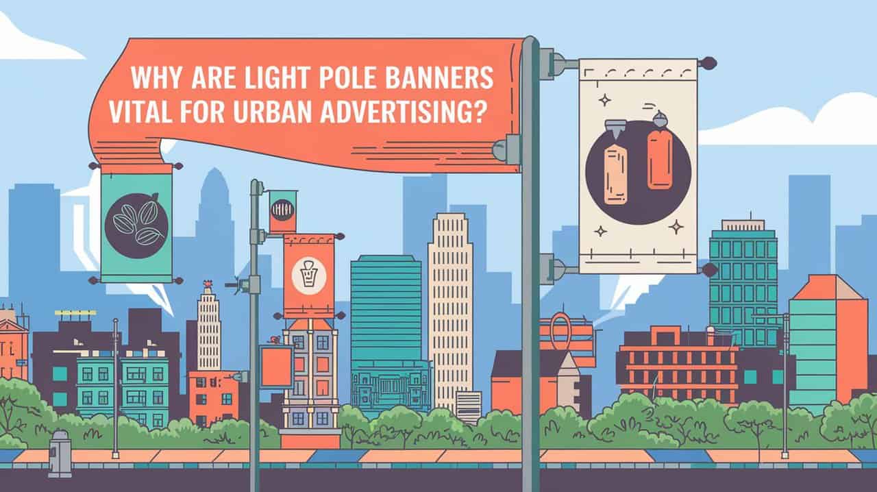 Light pole banners featuring VTAs enhance urban advertising by increasing visibility and engaging local communities effectively.